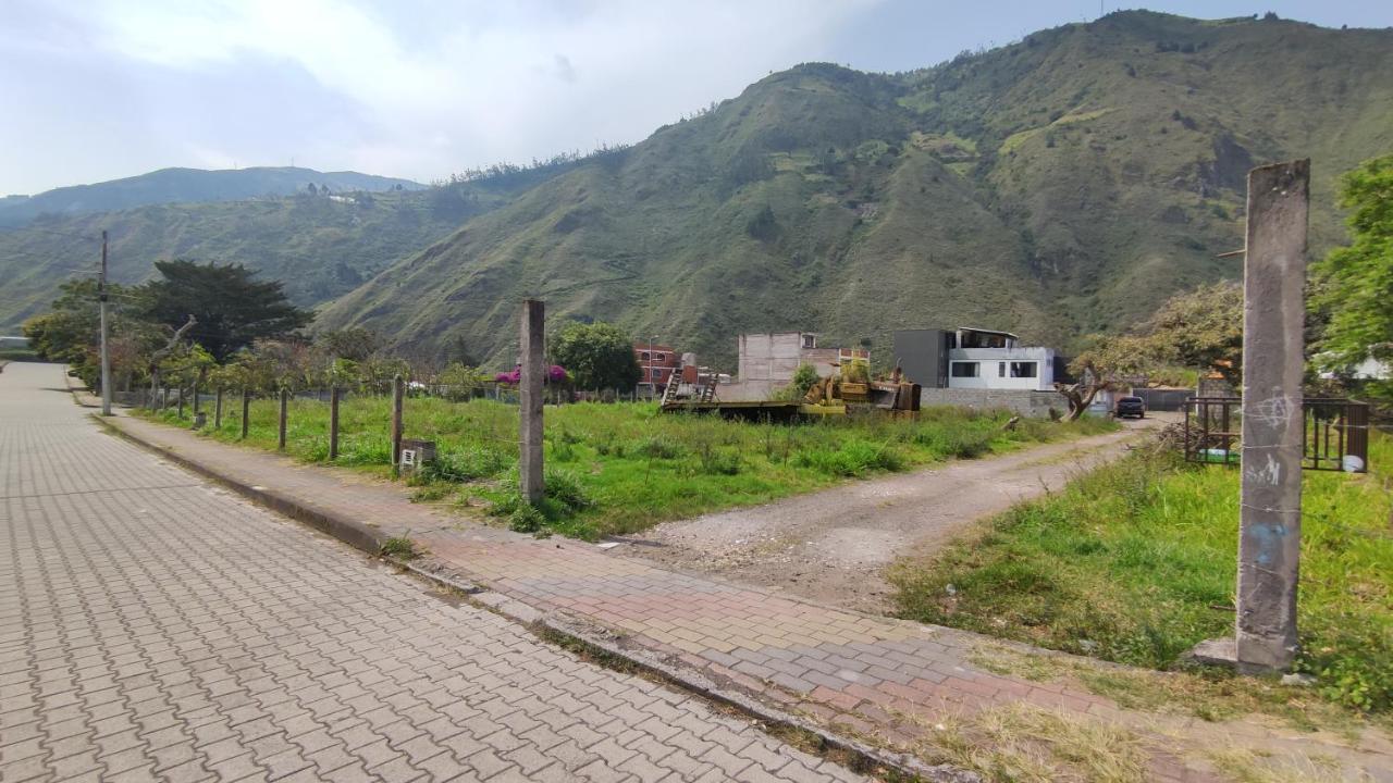 Elegante apartamento con vistas al volcán Tunguraua Baños Exterior foto