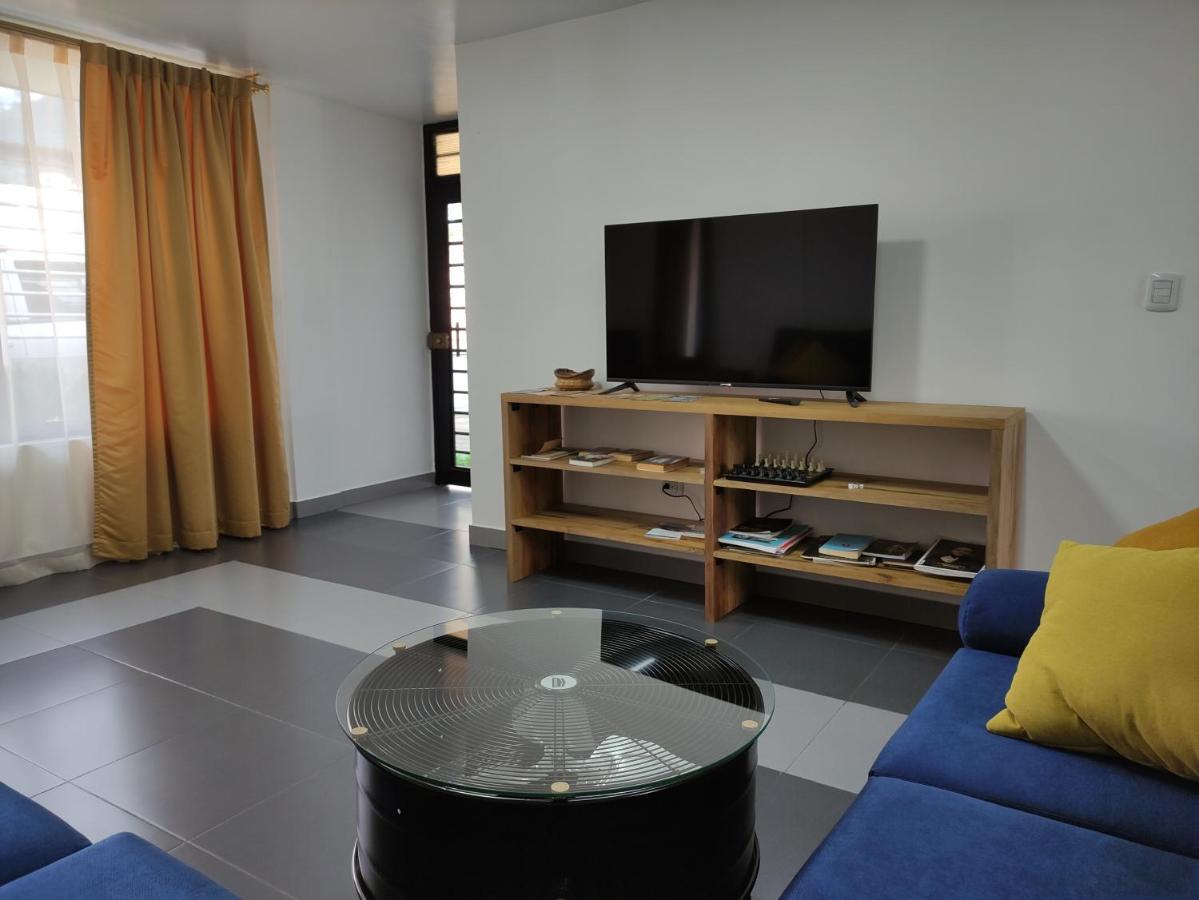 Elegante apartamento con vistas al volcán Tunguraua Baños Exterior foto
