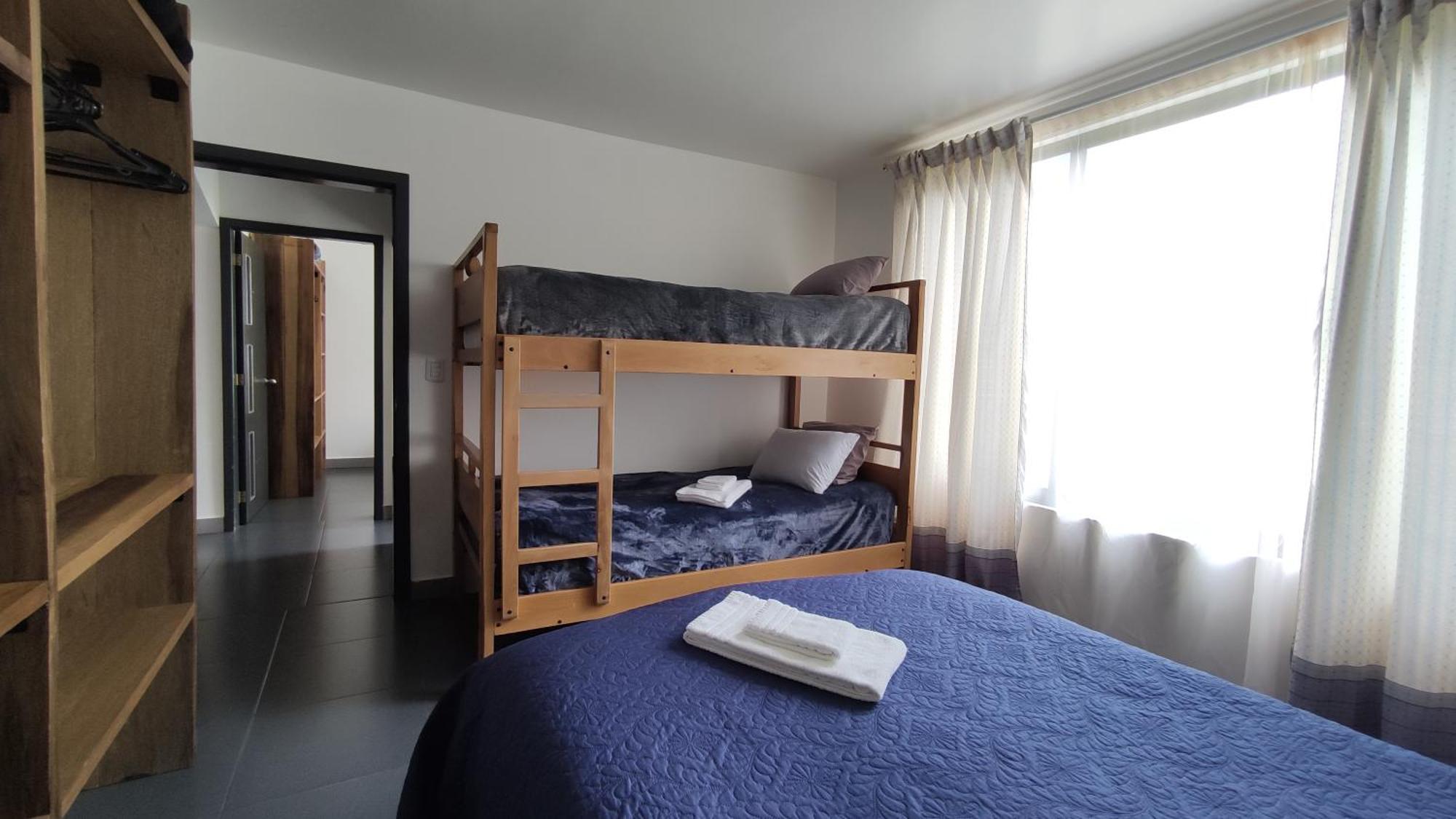 Elegante apartamento con vistas al volcán Tunguraua Baños Habitación foto